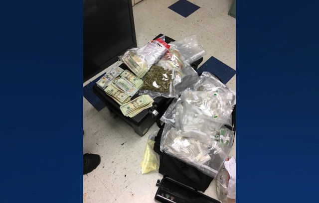 Police Man had 18 lbs of marijuana