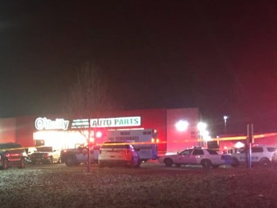 Suspected robber shot dead at Cincinnati auto parts store