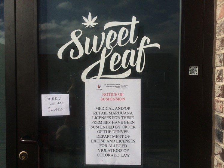 Sweet Leaf licenses suspended after Denver police raid dispensaries