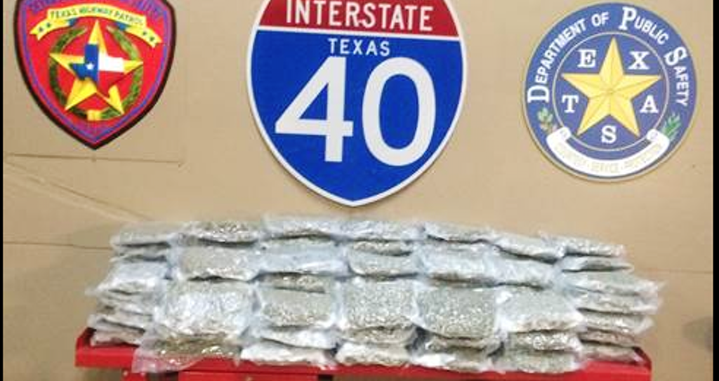 Marijuana And Meth Are Seized After A Traffic Stop In Carson County.