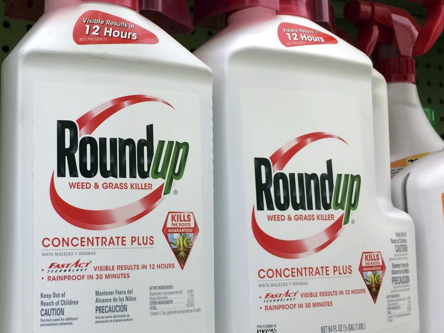 RoundUp weed and grass killer