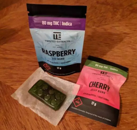 Cannabis-infused edibles